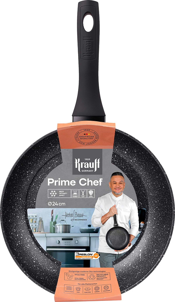 Фото - Уцінка - Сковорода універсальна Krauff Prime Chef 24 см (25-45-208)