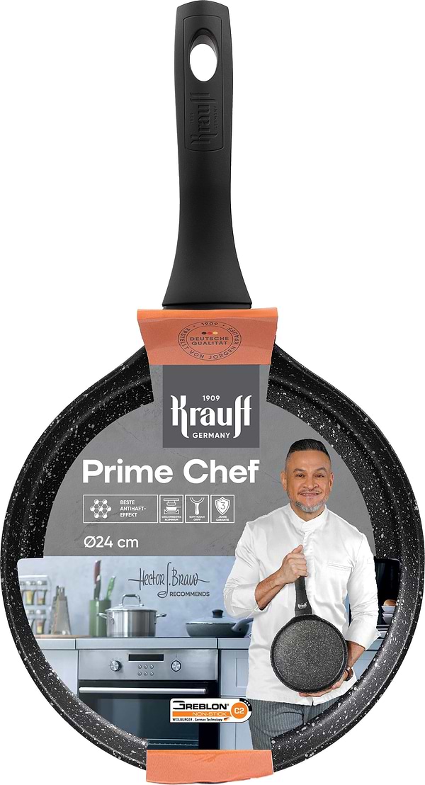 Фото - Уцінка - Сковорода для млинців Krauff Prime Chef 24 см (25-45-211)