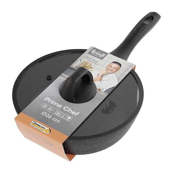Фото - Сковорода універсальна Krauff Prime Chef 26 см (25-45-224)