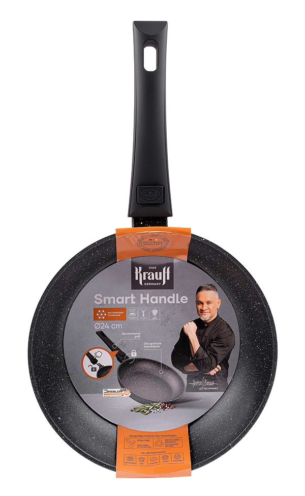 Фото - Уценка - Сковорода универсальная Krauff SMART HANDLE 24 см (25-305-080)