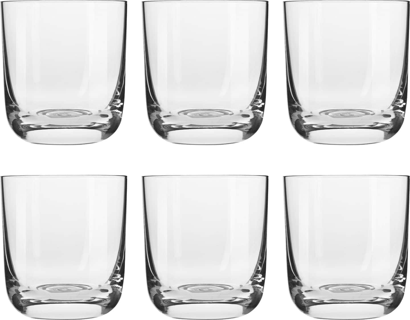 Набор стаканов для виски Krosno GLAMOUR 300 мл 6 шт. (876986