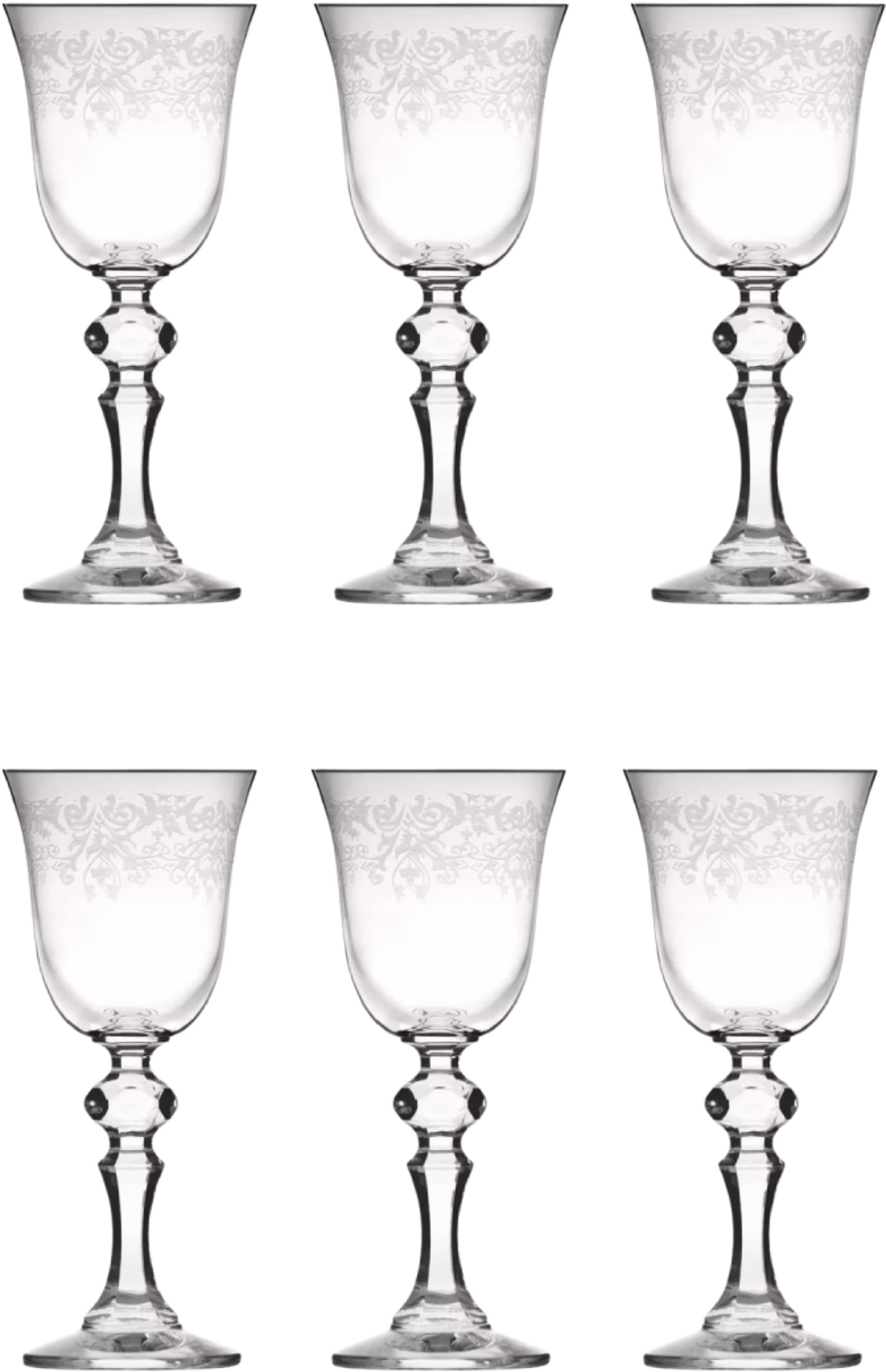 Чарка для горілки Krosno KRISTA DECO 50 мл 6 шт. (788753)