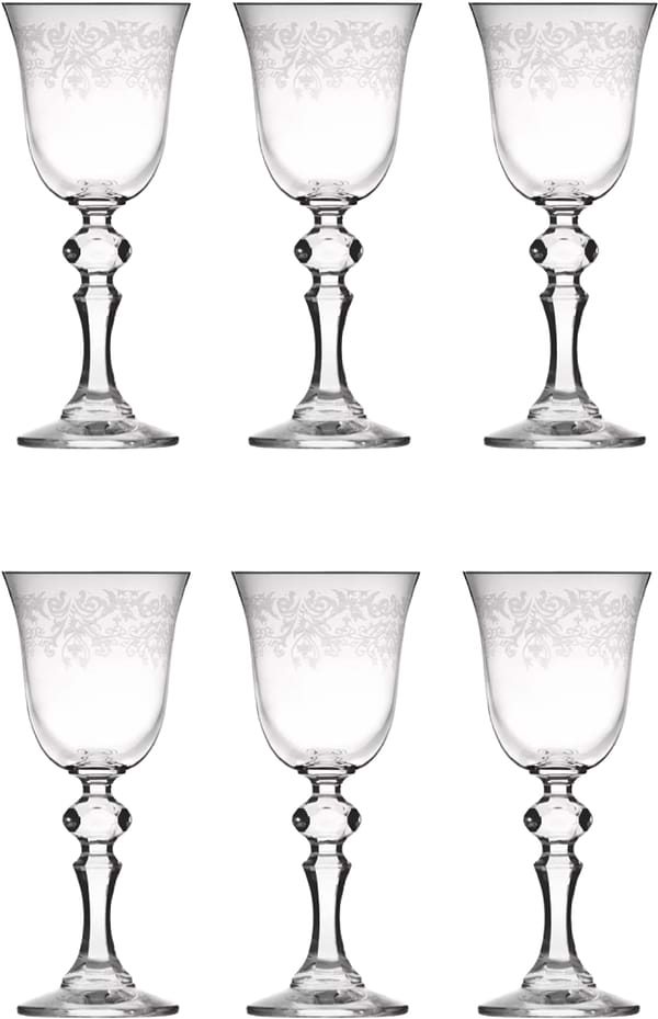 Фото - Чарка для горілки Krosno KRISTA DECO 50 мл 6 шт. (788753)