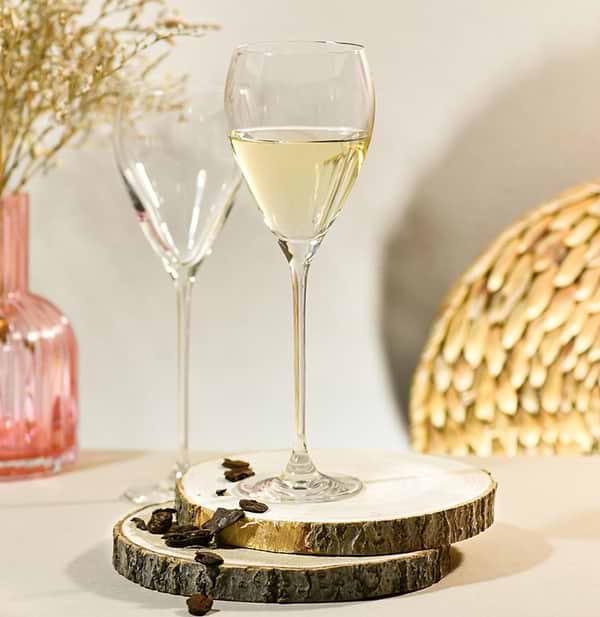 Фото - Набір келихів Krosno PERLA ELEGANCE 280 мл 4 шт. (911694)