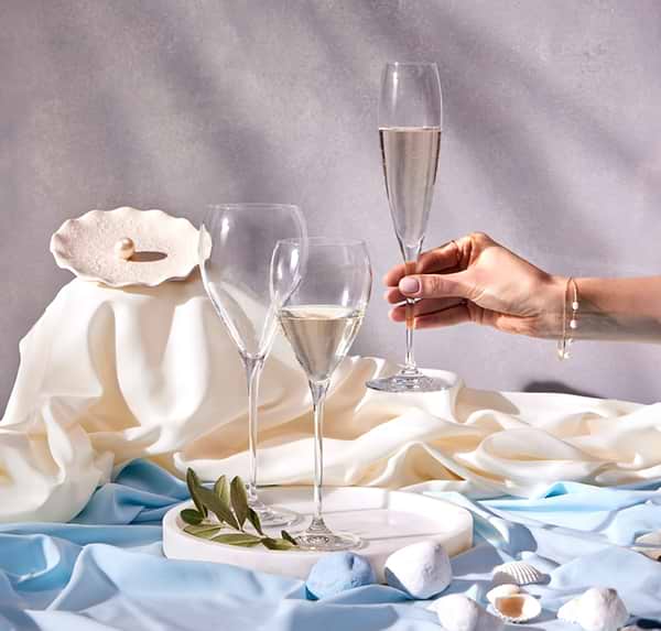 Фото - Набір келихів Krosno PERLA ELEGANCE 480 мл 4 шт. (911670)