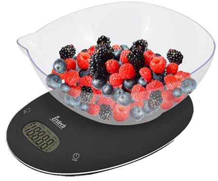 Ваги кухонні Erstech ЕKS-5181 Black - Фото 1