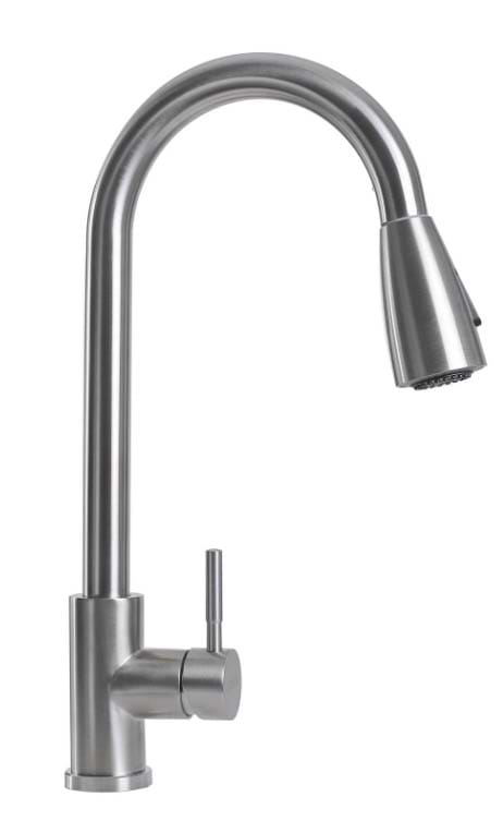 Купити Кухонний змішувач VALESO з висувним виливом KT 8203 (8614) - Фото 1 Кухонний змішувач VALESO з висувним виливом KT 8203 (8614) - Фото 1