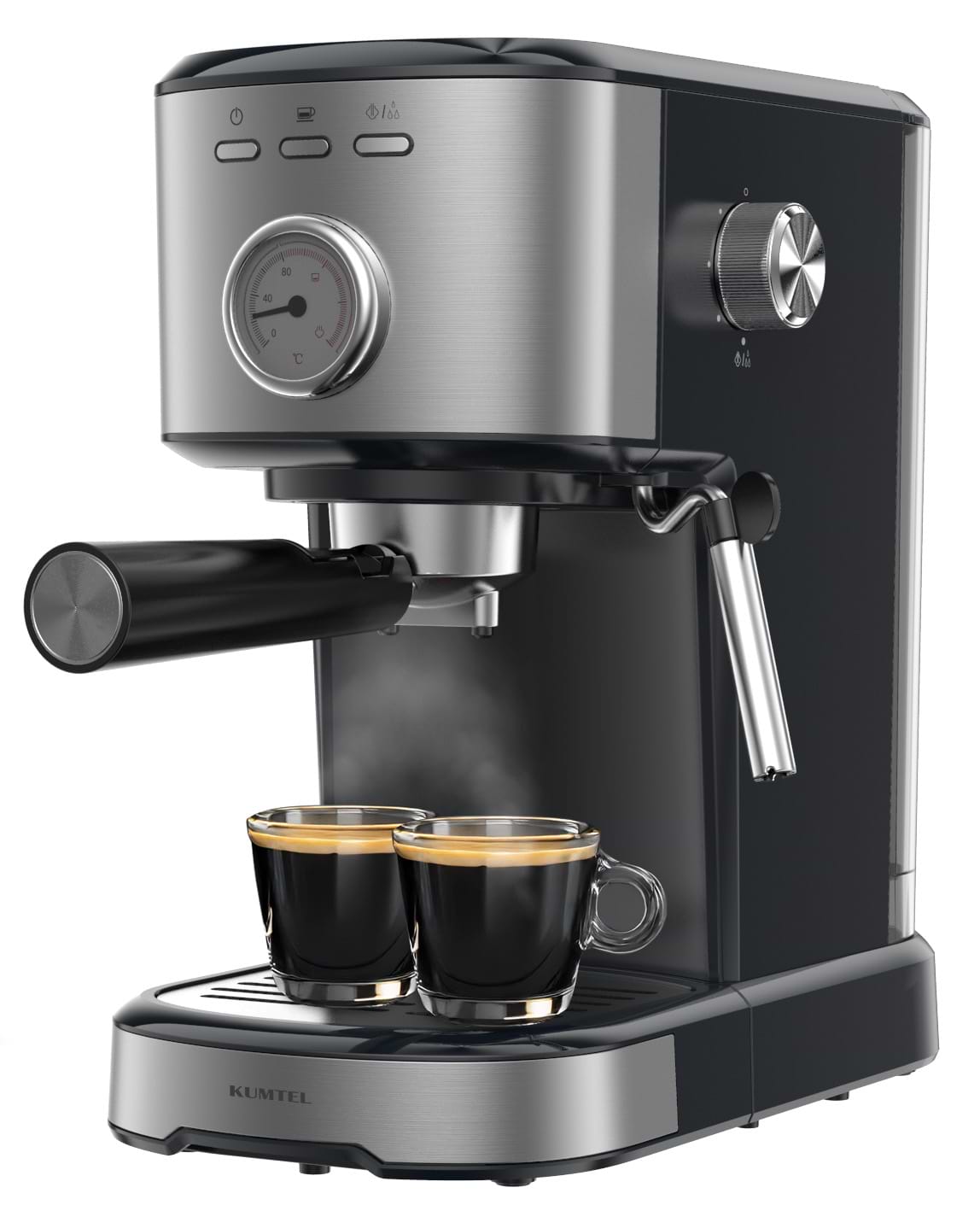 Кофеварка рожковая Kumtel HCM-04 Black