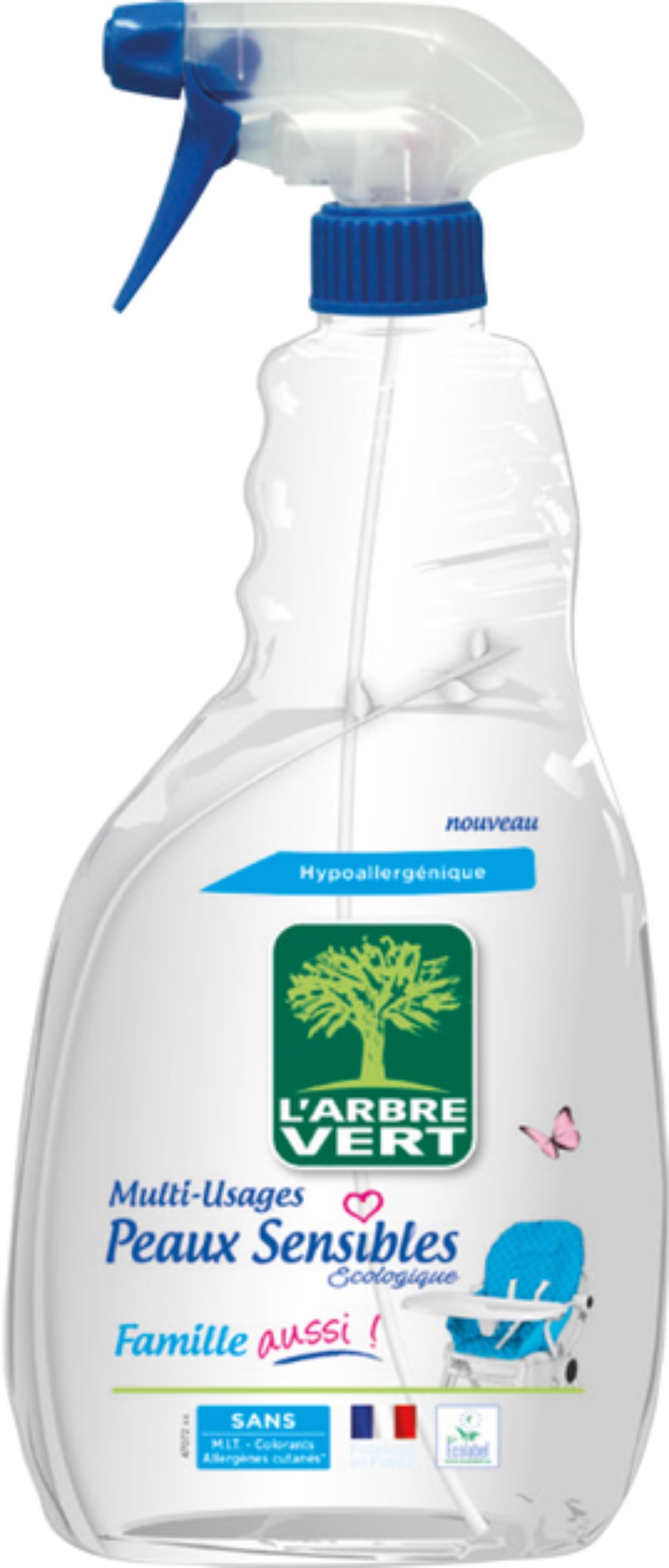 Засіб для чищення універсальний L'Arbre Vert Sensitive 740 мл (3450601032035)