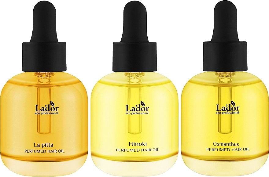 Олія для волосся Lador PERFUMED HAIR OIL TRIO SET 30ML X 3EA (8809789633957)