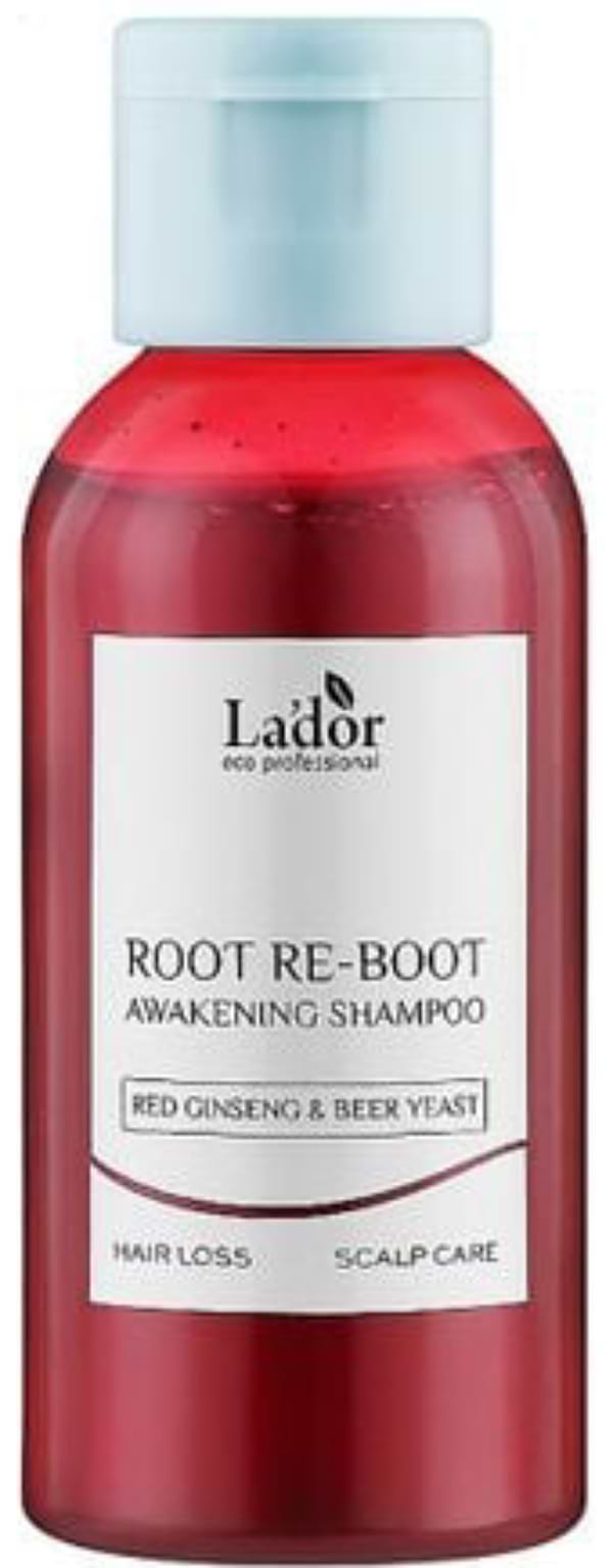 Фото - Шампунь жіночий Lador Root Re-Boot Awakening Shampoo Red Ginseng & Beer Yeast 50 ml (8808033025012)