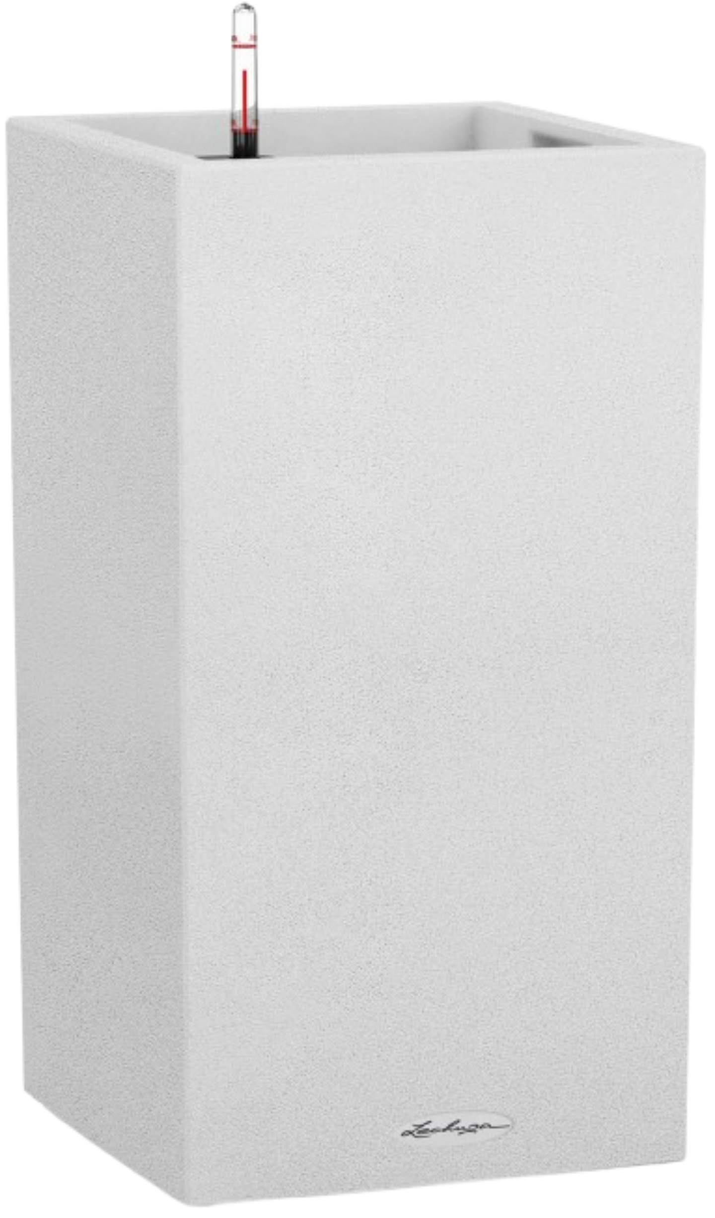 Вазон Lechuza CANTO Stone 30 high кварцевый белый 13607