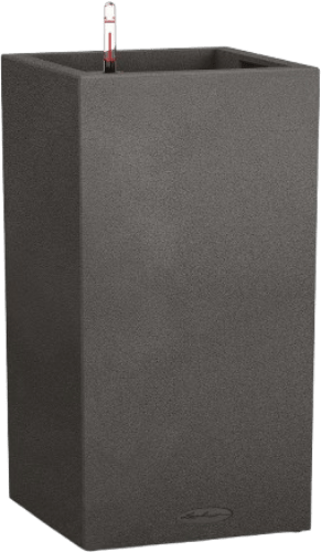 Вазон Lechuza Canto Stone High 30 графитово-черный 13602
