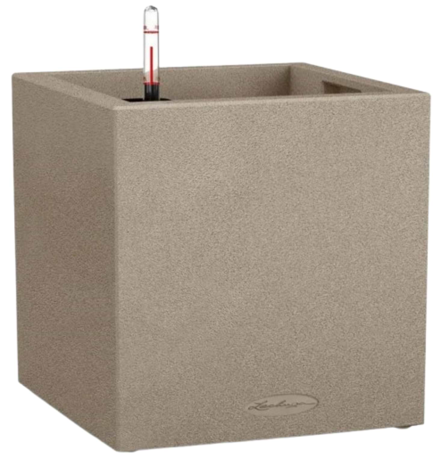 Вазон Lechuza Canto Stone Low 30 светло-бежевый 13701