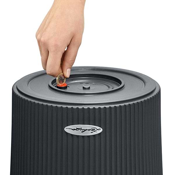 Фото - Вазон Lechuza Cilindro color 23 сірий 13943