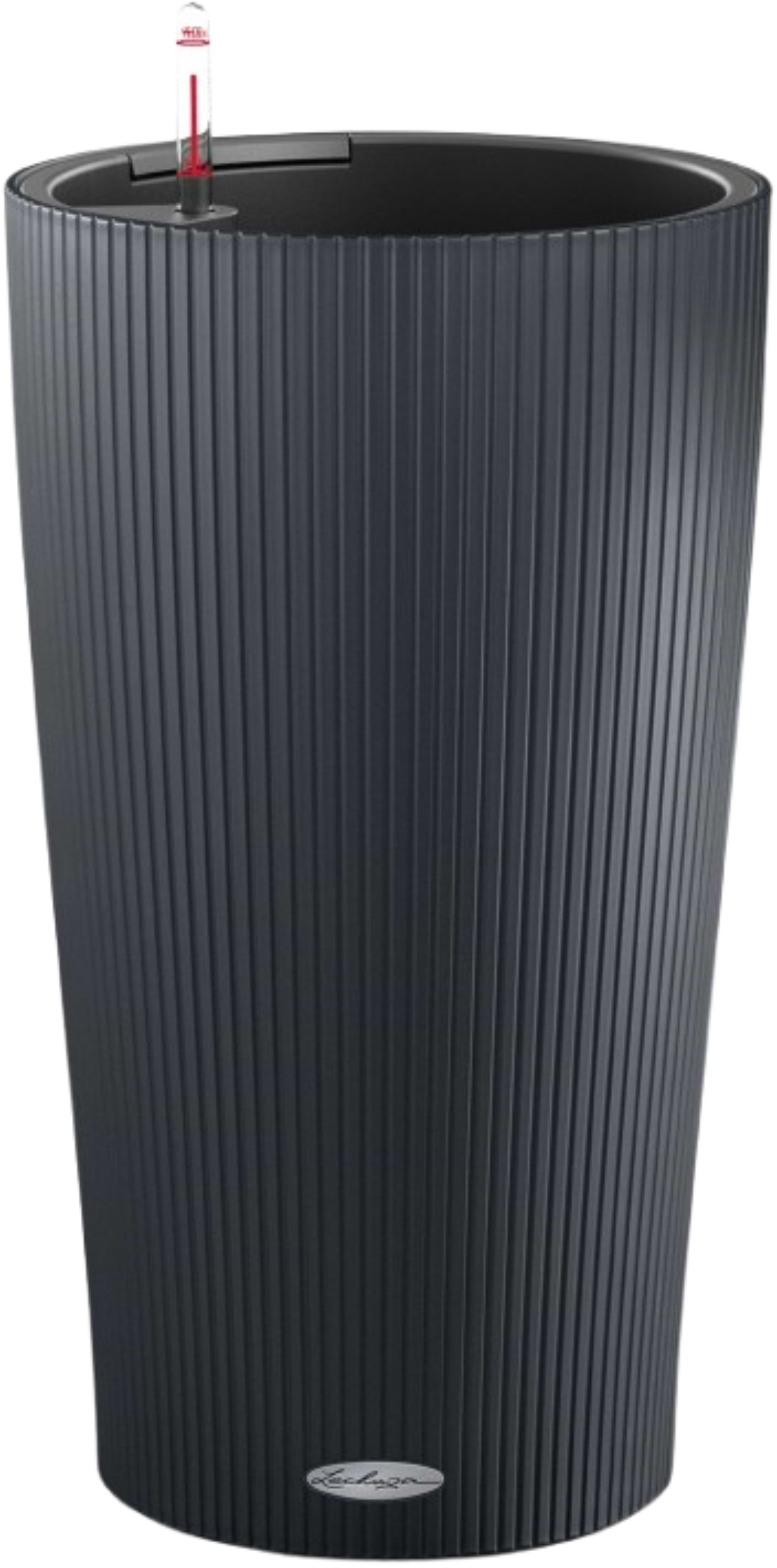 Вазон Lechuza Cilindro color 32 d32xh56, Серый 13953