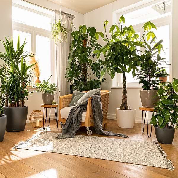 Фото - Вазон Lechuza Classico Premium LS 21 білий 16020