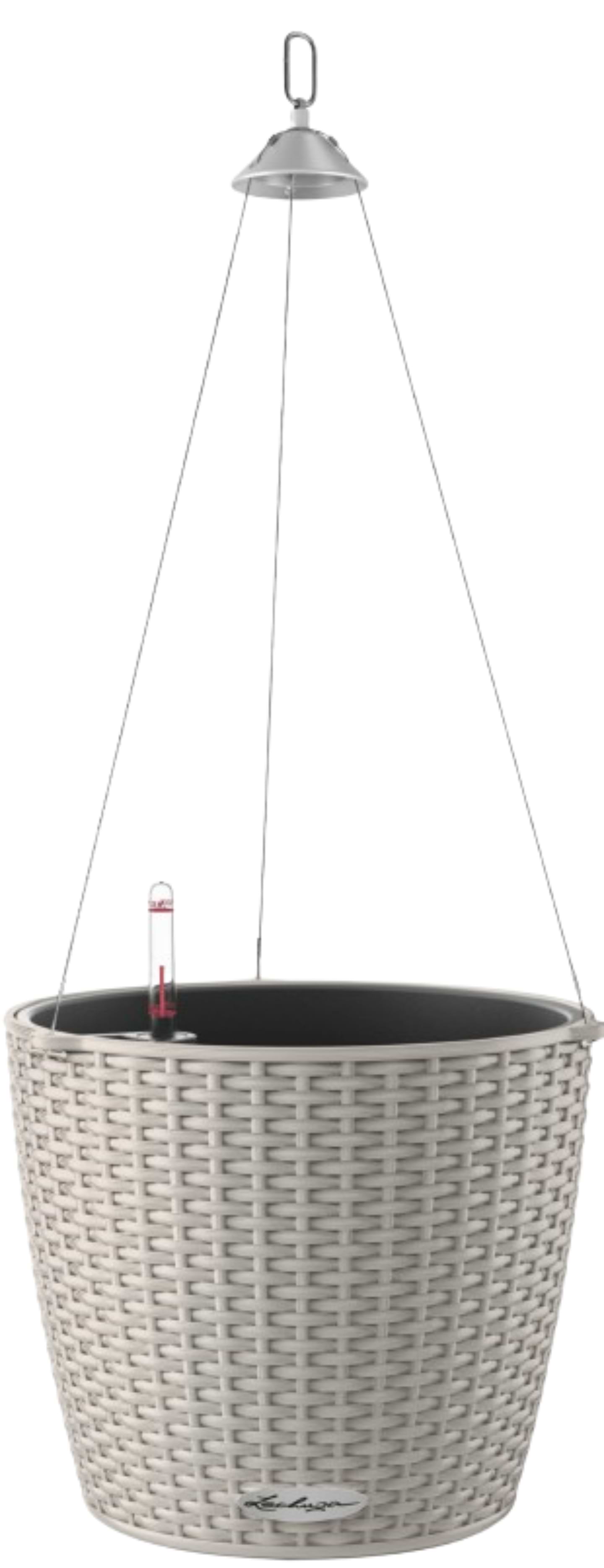 Вазон Lechuza Cottage Nido 27 антрацит 15193