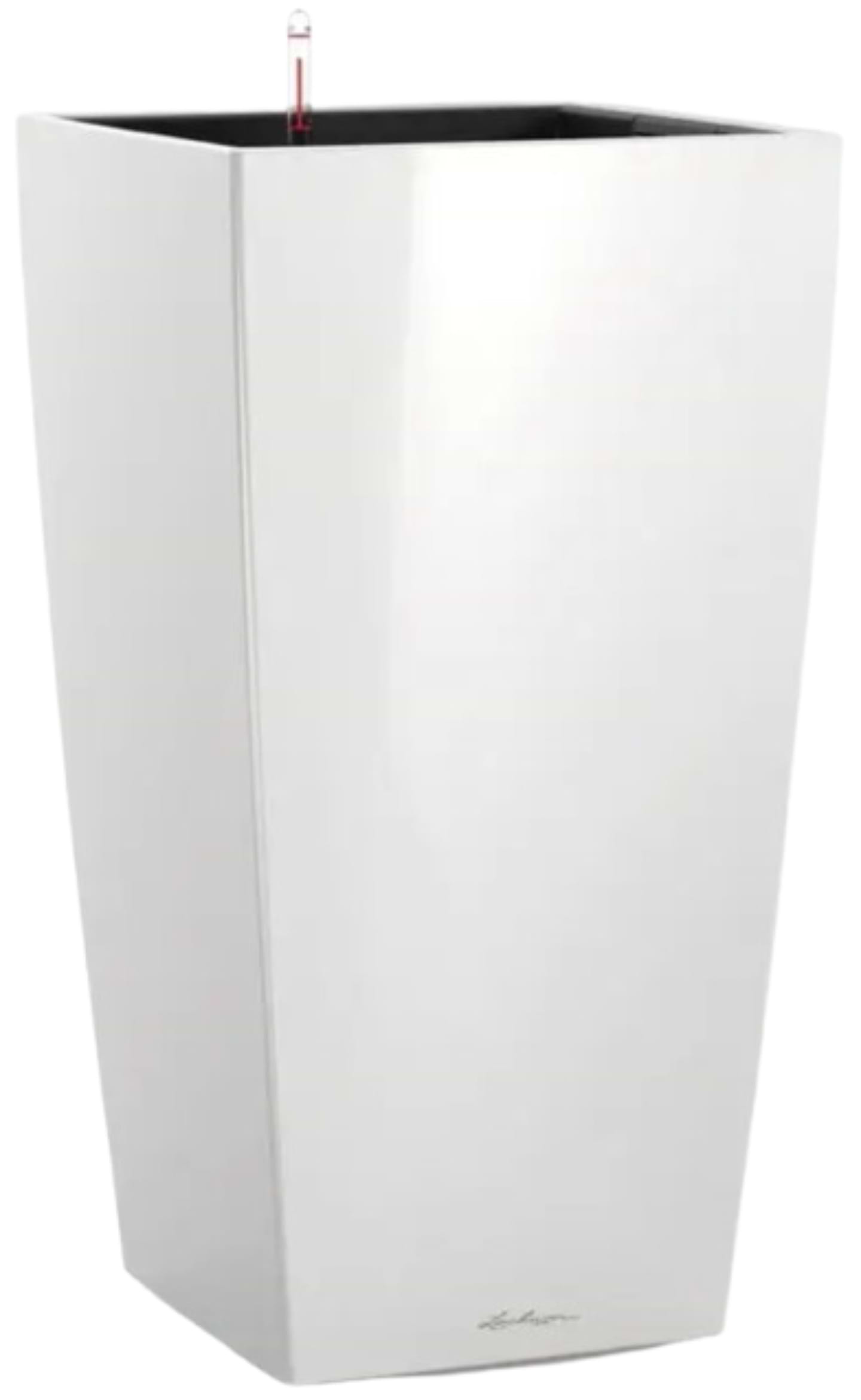 Вазон Lechuza Cubico Premium 22, білий 18460