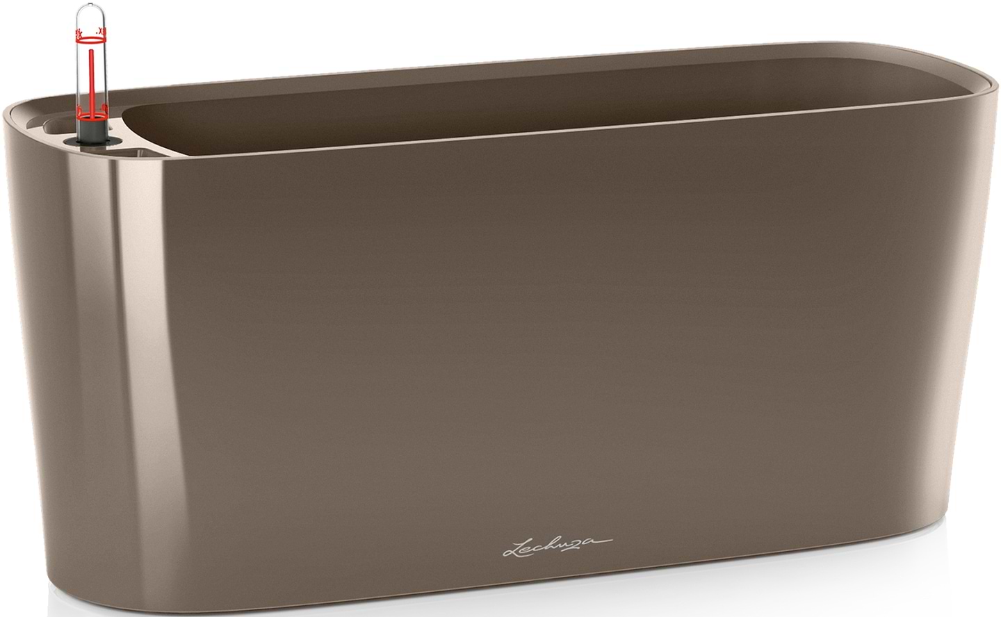 Вазон Lechuza Delta Premium 20, серо-коричневый 15566