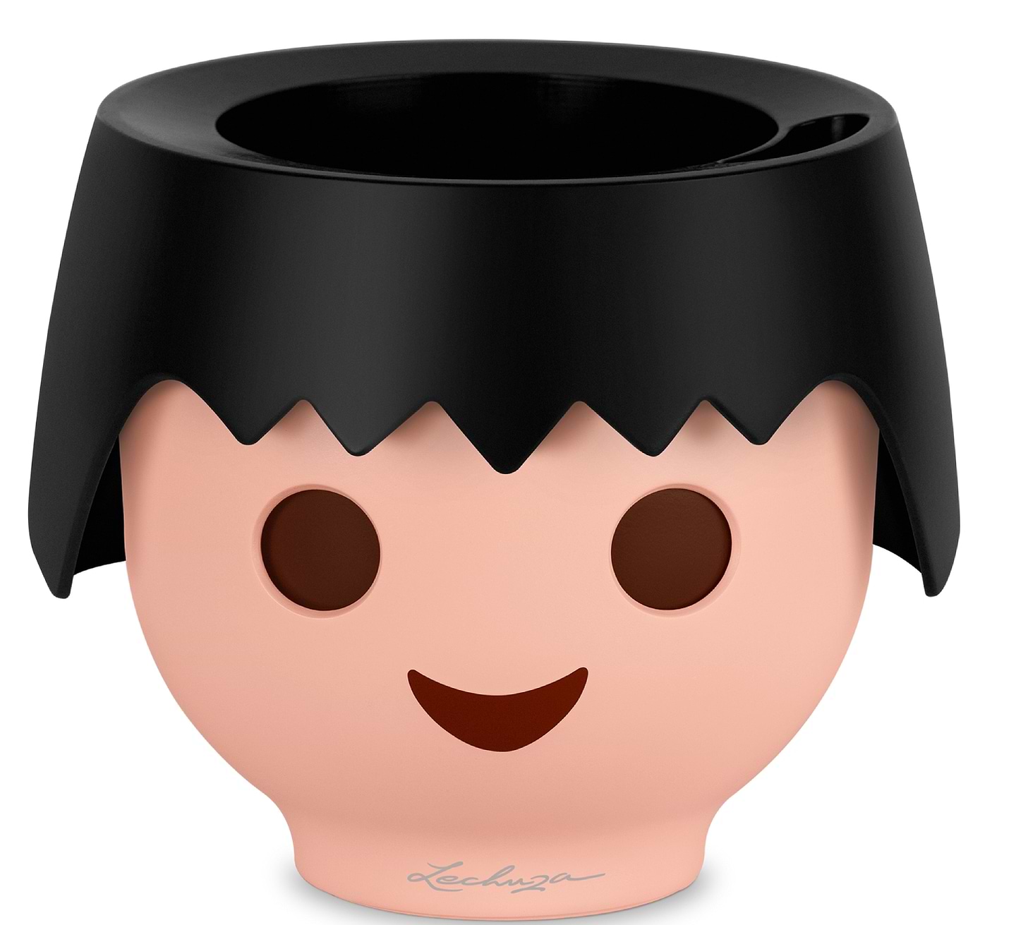 Вазон Lechuza OJO чорний 19047