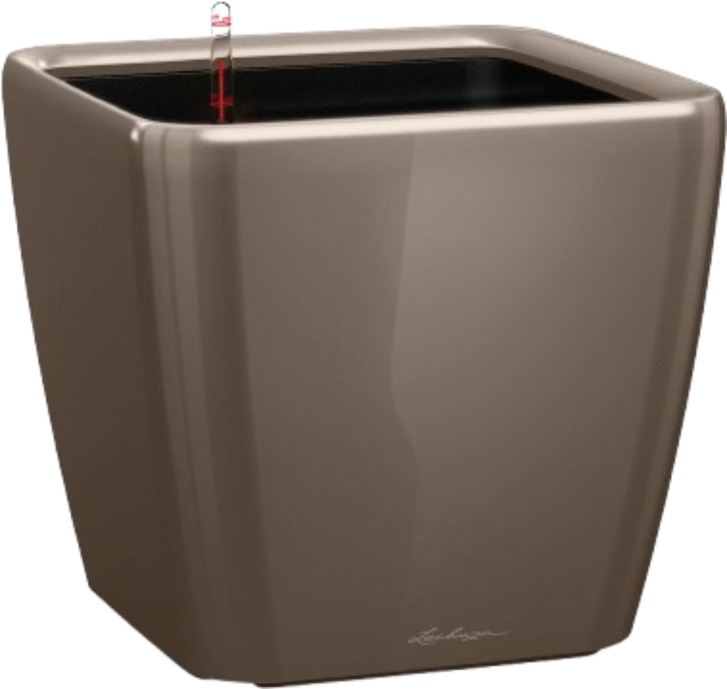 Вазон Lechuza Quadro Premium LS 50 Серо-коричневый 16285