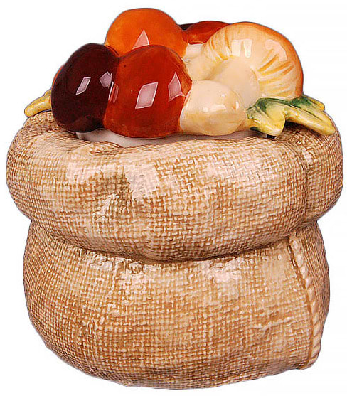 Емкость для сыпучих Lefard Лесные грибы 16 см (59-442)