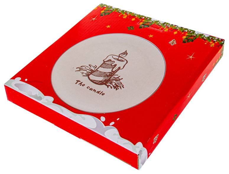 Фото - Тарелка обеденная Lefard Новогодняя 21 см (858-0039)