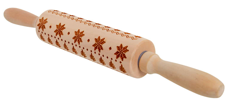 Скалка Lefard Новий Рік 35 см (815-053)