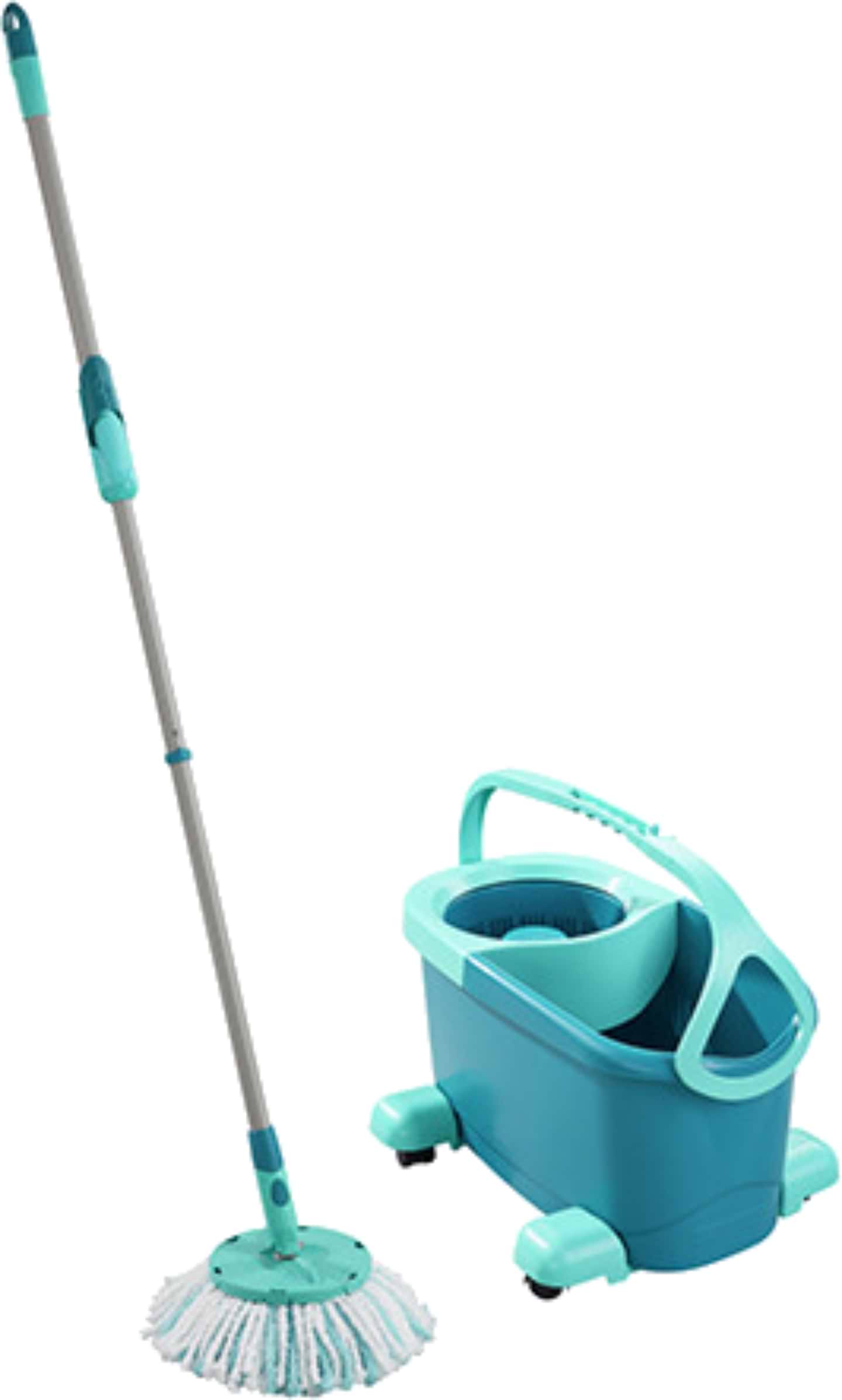 Набір для прибирання Leifheit Clean Twist Disc Mop Ergo Mobile (52102) - Фото 1