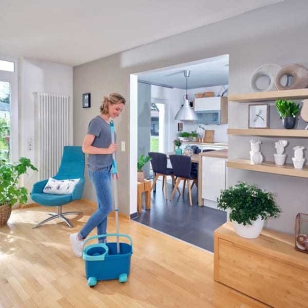 Фото - Набір для прибирання Leifheit Clean Twist Disc Mop Ergo Mobile (52102)