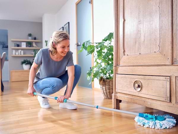 Фото - Набір для прибирання Leifheit Clean Twist Disc Mop Ergo Mobile (52102)