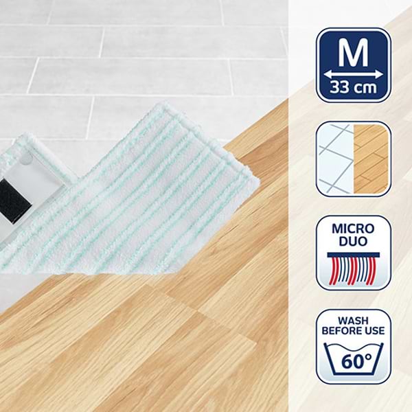 Фото - Змінна насадка на швабру Leifheit Clean Twist M Ergo micro duo (52123)