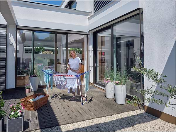 Фото - Сушилка для белья Leifheit PEGASUS 150 Solid Slim (81570)