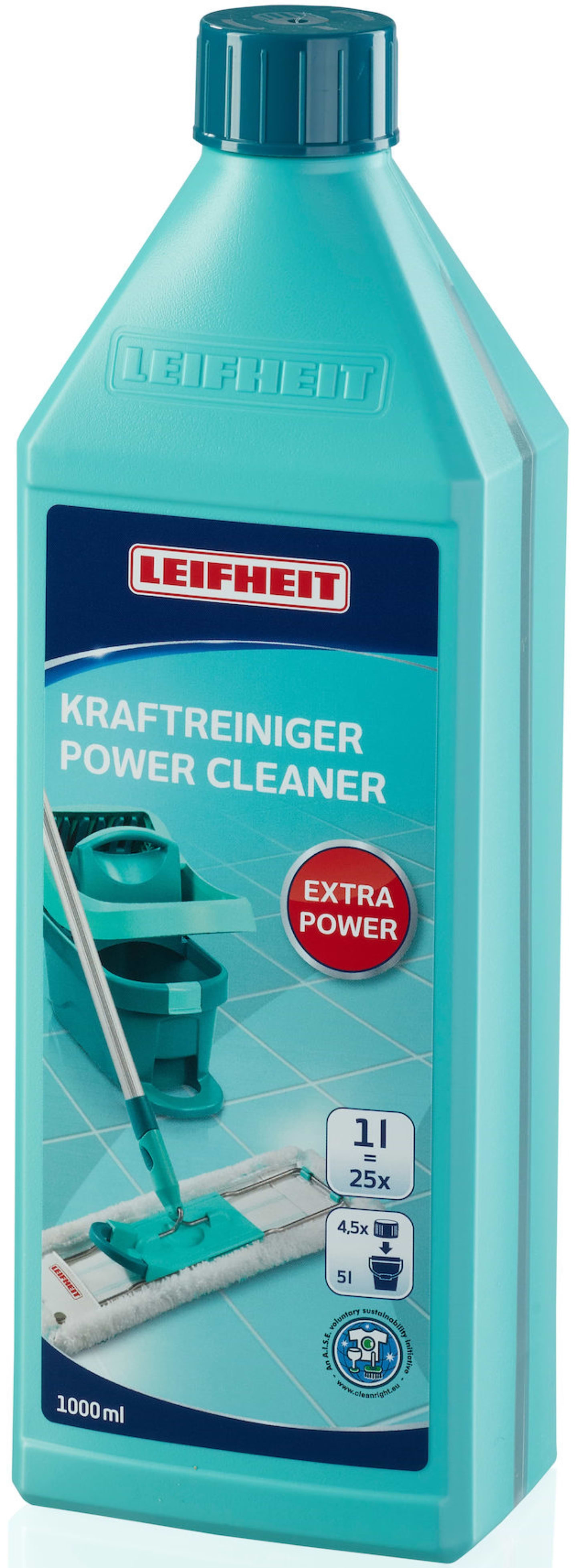 Засіб по догляду за підлоговими покриттями Leifheit POWER 1л (41418)