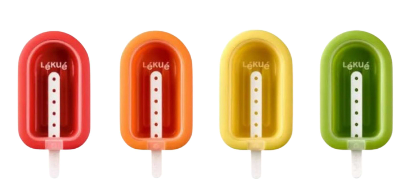 Купити Набір форм для морозива Lekue Ice Lollies 4 шт. 2.6х10.5х6.5 см (882227) - Фото 1 Набір форм для морозива Lekue Ice Lollies 4 шт. 2.6х10.5х6.5 см (882227) - Фото 1