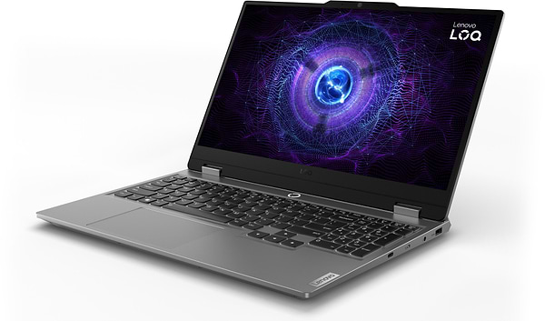 Фото - Уценка - Ноутбук игровой Lenovo LOQ 15IAX9 (83GS00MFRA) Luna Grey