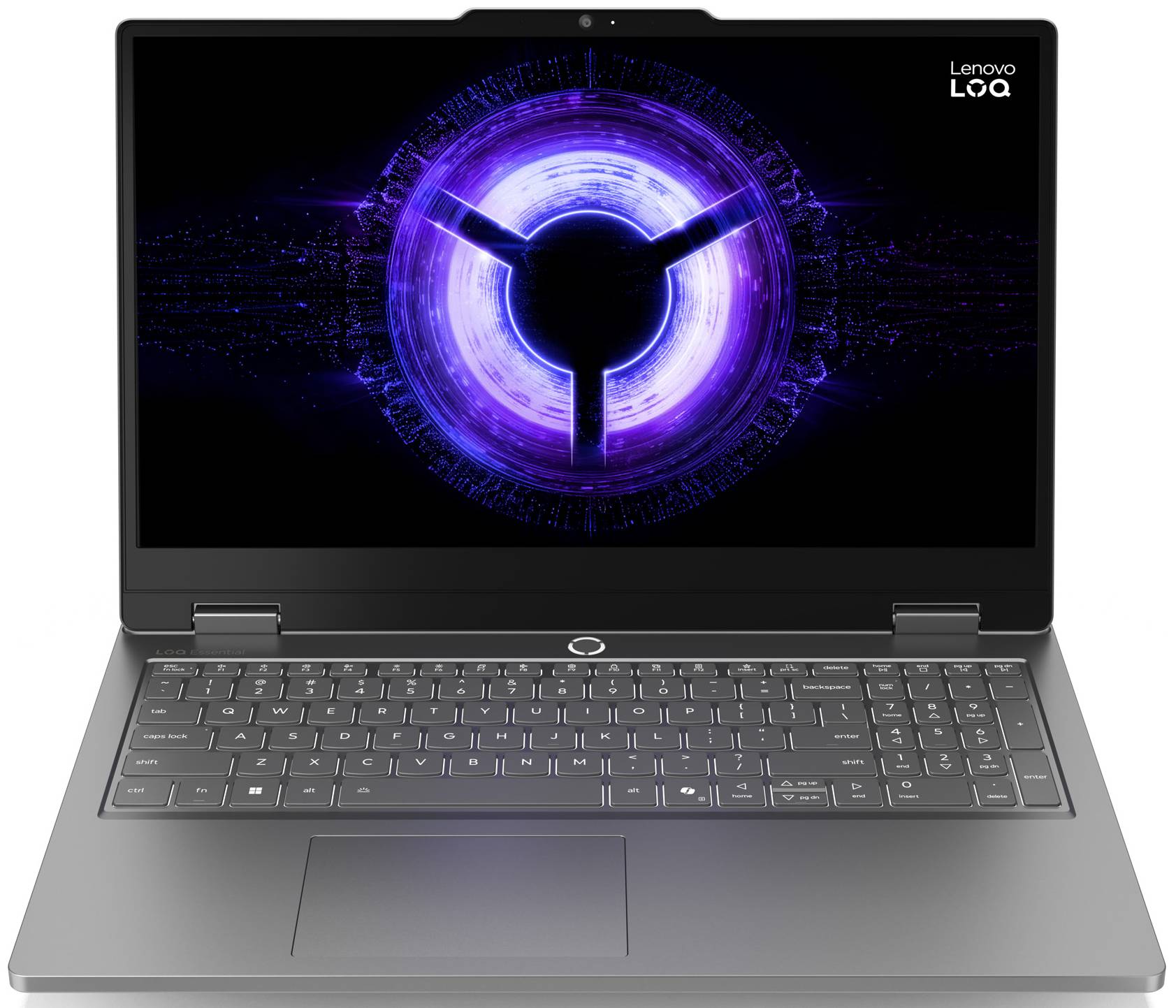 Ноутбук ігровий Lenovo LOQ Essential 15IRX11 (83SC002SRA) Luna Grey - Фото 1