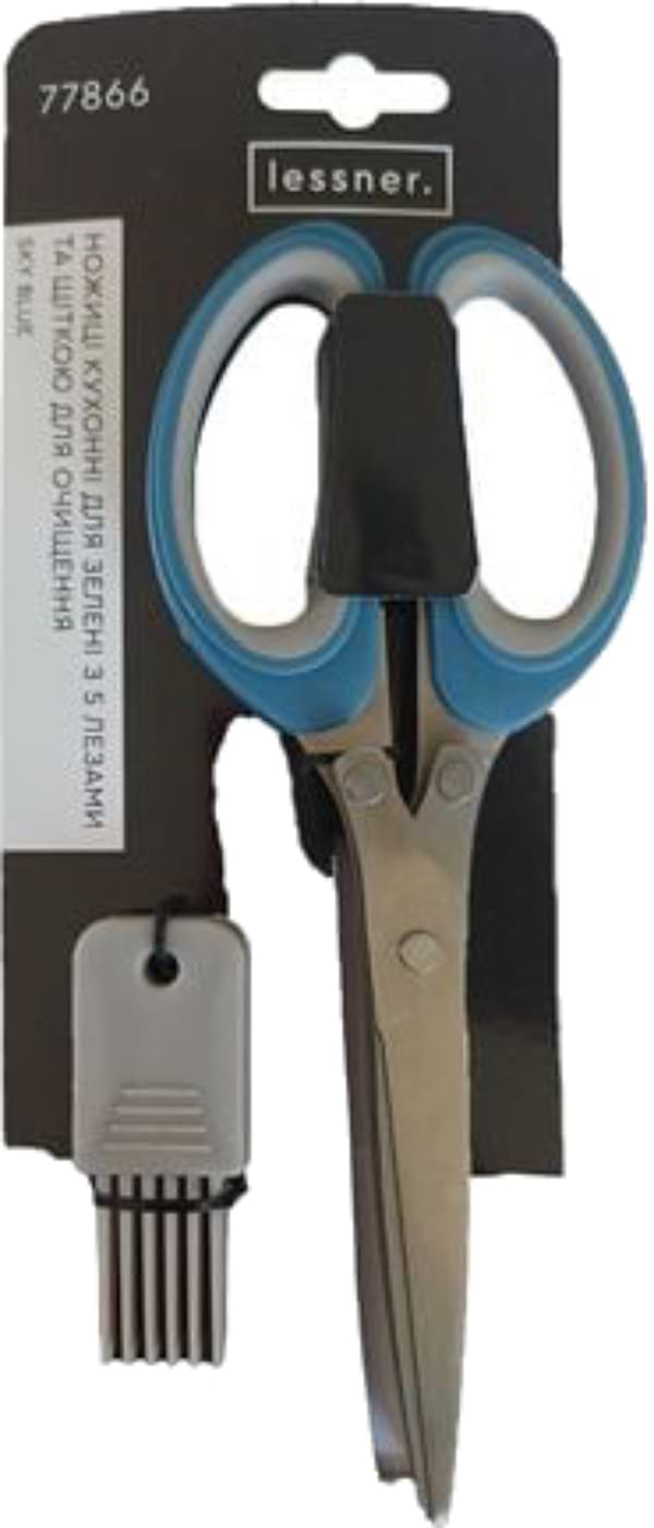 Фото - Ножницы кухонные Lessner Sky Blue 19 см (77866)
