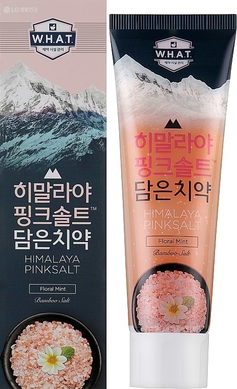 Зубная паста LG Bamboosalt Pinksalt мята цветочная 100 г (8801051018080)