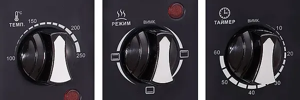 Фото - Уцінка - Піч електрична Liberton LEO-350 Black #