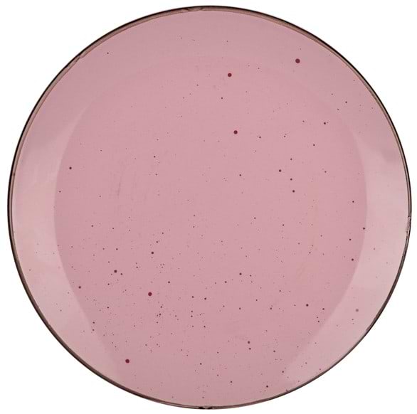 Тарілка обідня Limited Edition Terra 26.7 см Powdery Pink (YF6007-1) - Фото 1
