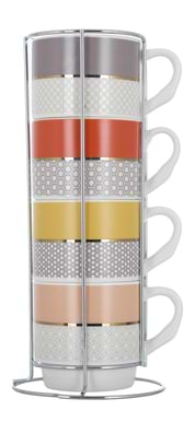 Набір чашок Limited Edition Twinkle 4x345 мл (B248-T2294) - Фото 1