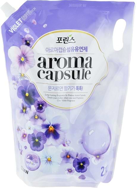 Ополаскиватель для белья Lion Porinse Аroma Сapsule Violet 2.1 кг (8806325615637)