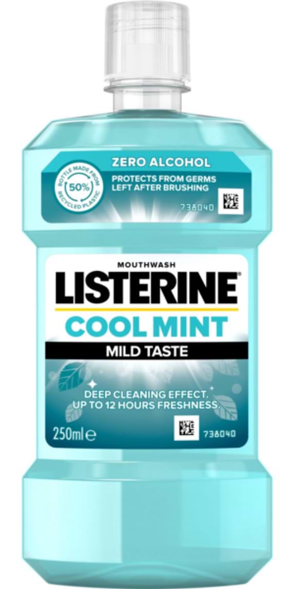 Фото - Ополаскиватель для полости рта Listerine Свежая мята 250 мл (3574661021768)