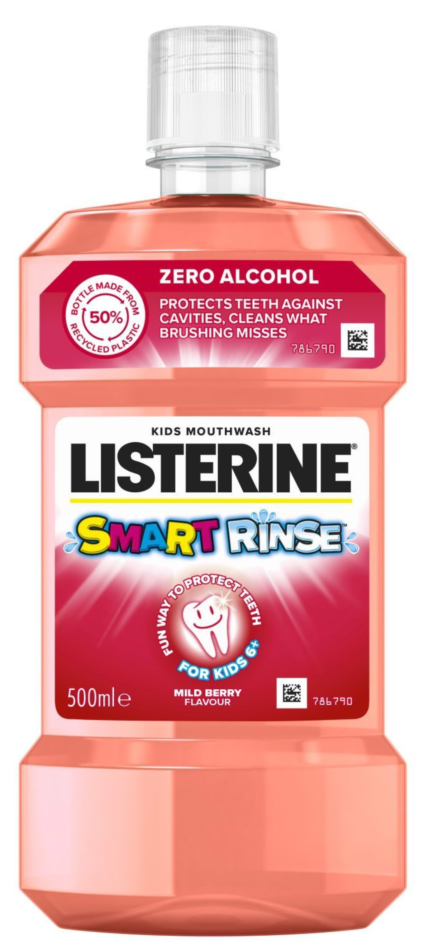 Ополіскувач для порожнини рота Listerine SMART RINSE 500 мл (3574661787190)