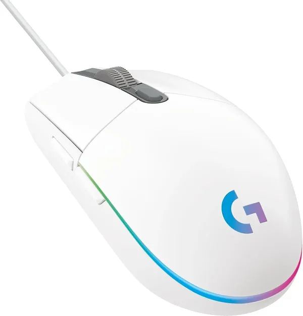 Фото - Мышь проводная Logitech G102 Lightsync White
