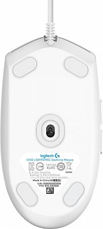 Фото - Мышь проводная Logitech G102 Lightsync White