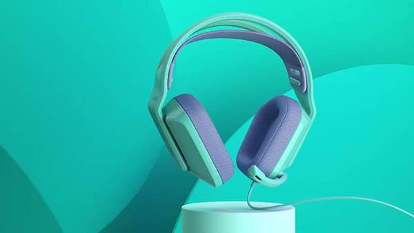 Фото - Гарнітура дротова ігрова Logitech G335 Wired Gaming Headset Mint (981-001024)