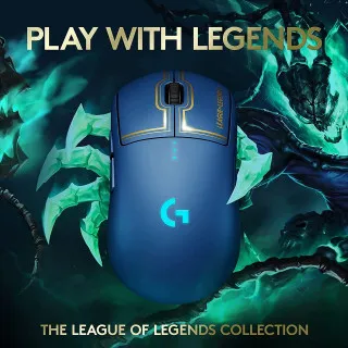 Фото - Мышь беспроводная игровая Logitech G Pro Wireless Gaming Mouse League of Legends Edition (910-006451)